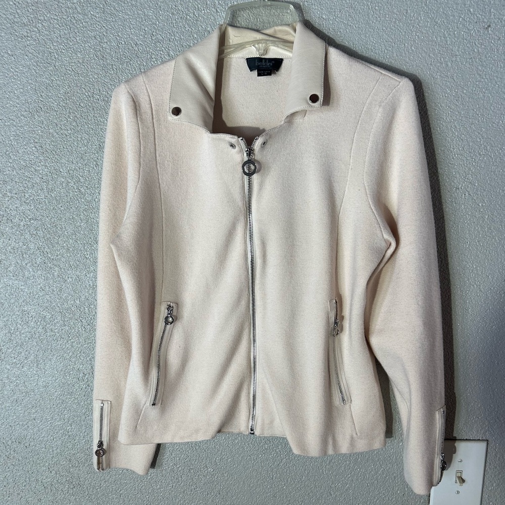 Black Label Belldini Motorcycle jacket size large - Picture 3 of 10